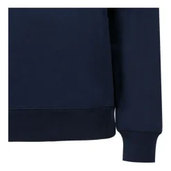 A.P.C. Sweatshirts|Striktrøjer & Sweatere*Marine Sweatshirt med Logo Broderi Blå