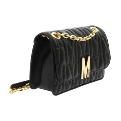 Moschino Skuldertasker*Matelassé Medium Skuldertaske Sort