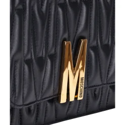 Moschino Skuldertasker*Matelassé Medium Skuldertaske Sort