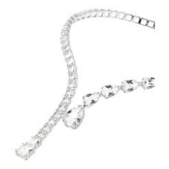 Swarovski Smykker*Matrix Open Halskæde Grå