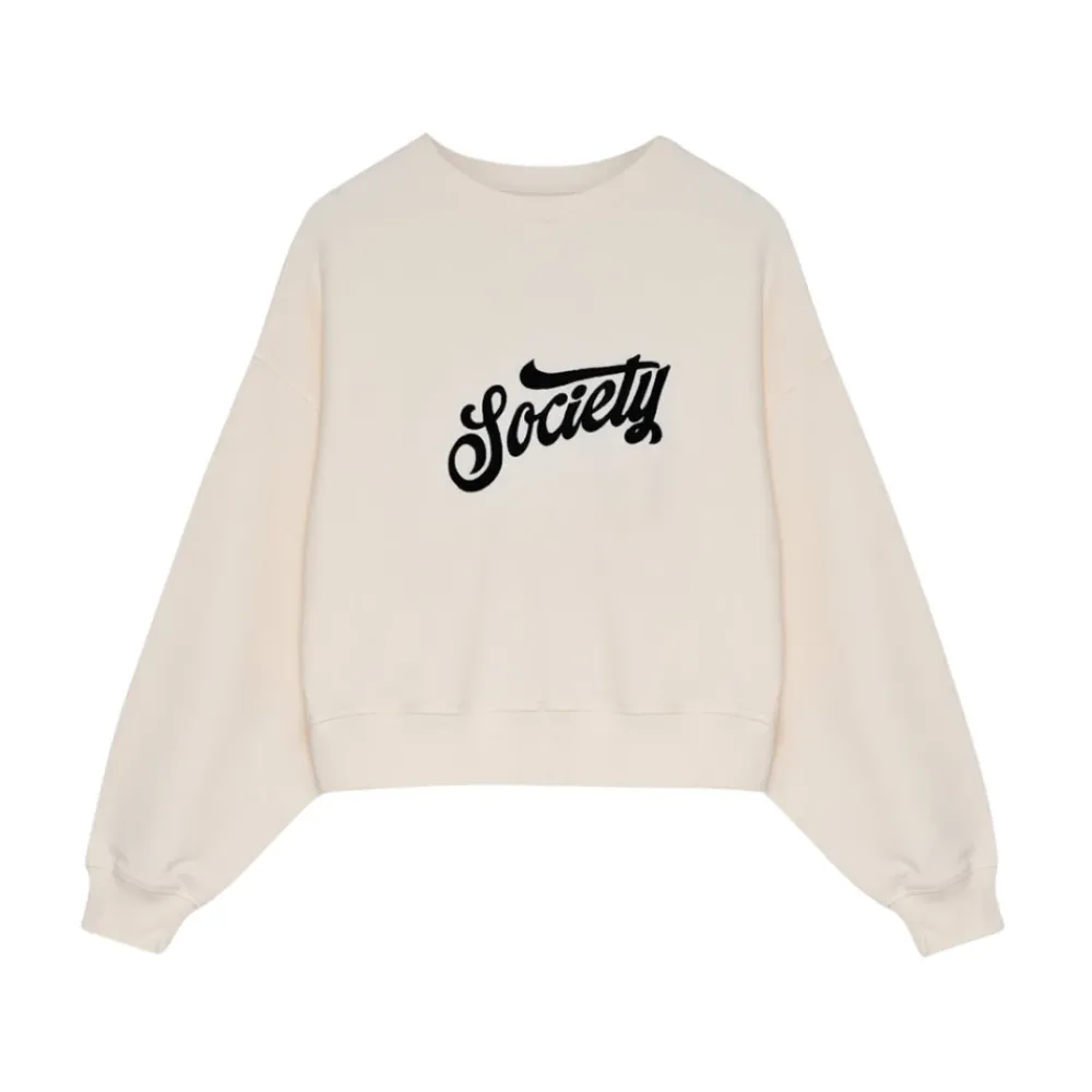 The New Society Sweatshirts|Striktrøjer & Sweatere*Mazus Sweatshirt Beige