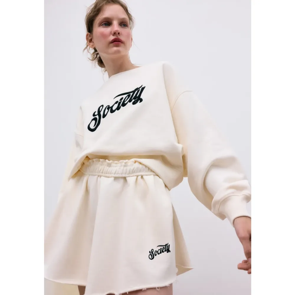 The New Society Sweatshirts|Striktrøjer & Sweatere*Mazus Sweatshirt Beige