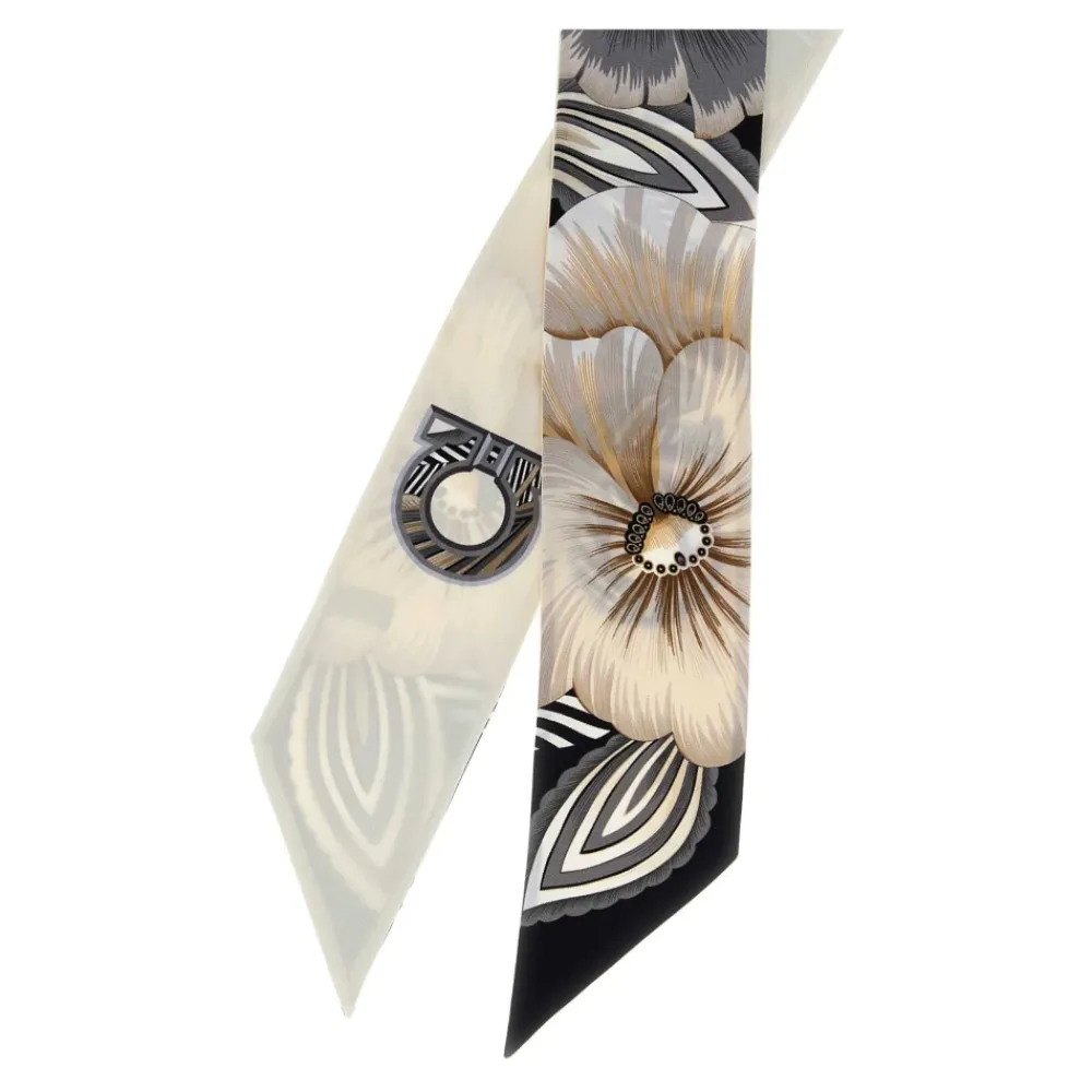 Ferragamo Tørklæder*MB Brezza Scarf Multifarvet