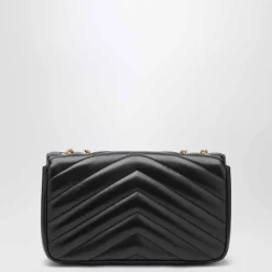 Saint Laurent Skuldertasker*Medium Loulou Taske Sort