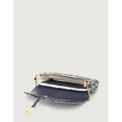 Dior Skuldertasker*Medium Saddle Pouch med Kæde Multifarvet