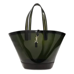 Saint Laurent Indkøbstasker*Medium Shopper Taske Grøn