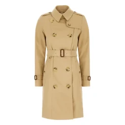 Burberry Frakker*Mellemlang Chelsea Heritage Trenchcoat Beige