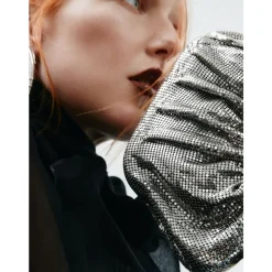 Benedetta Bruzziches Clutch*Mercury Venus La Grande Clutch Grå