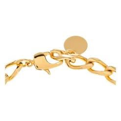 Marni Smykker*Messing armbånd med logo Gul