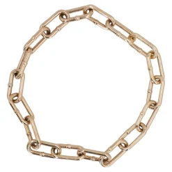 Bottega Veneta Smykker*Messing Kæde Halskæde Gul