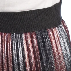 Zadig & Voltaire Nederdele*Metallic Gradient Plisseret Midi Nederdel Multifarvet