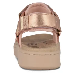 Woden Sandaler*Metallic Rose Lædersandal Pink