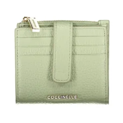 Coccinelle Punge & Kortholder*Metallic Soft Wallet Grøn