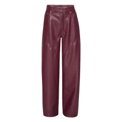 ROTATE Birger Christensen Bukser*Mid Waist Piping Bukser Rød