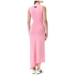 Marine Serre Kjoler*MIDI DRESS MOON PEARL Pink
