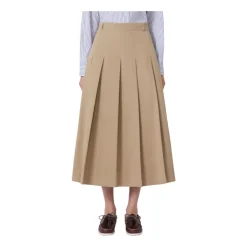 Weekend Max Mara Nederdele*Midi Nederdel Brun