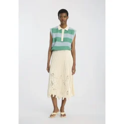 Munthe Nederdele*Midi Nederdele Beige