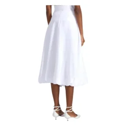 Liviana Conti Nederdele*Midi Skirts Hvid
