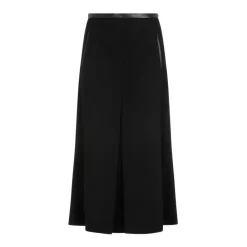 Saint Laurent Nederdele*Midi Skirts Sort