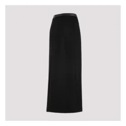 Saint Laurent Nederdele*Midi Skirts Sort