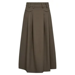 Co'Couture Nederdele*Midi Skirts Brun