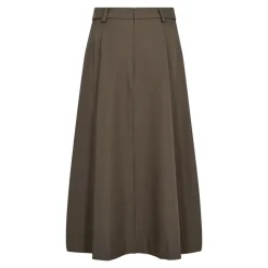 Co'Couture Nederdele*Midi Skirts Brun