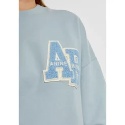 Anine Bing Sweatshirts*Miles Sweatshirt Blå