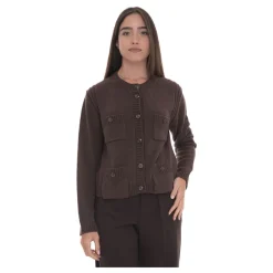 Weekend Max Mara Striktrøjer & Sweatere*Mincio Short Cardigan Brun