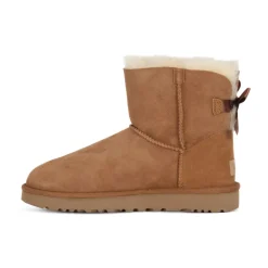 UGG Støvler*Mini Bailey Bow II Støvler Chestnut Brun