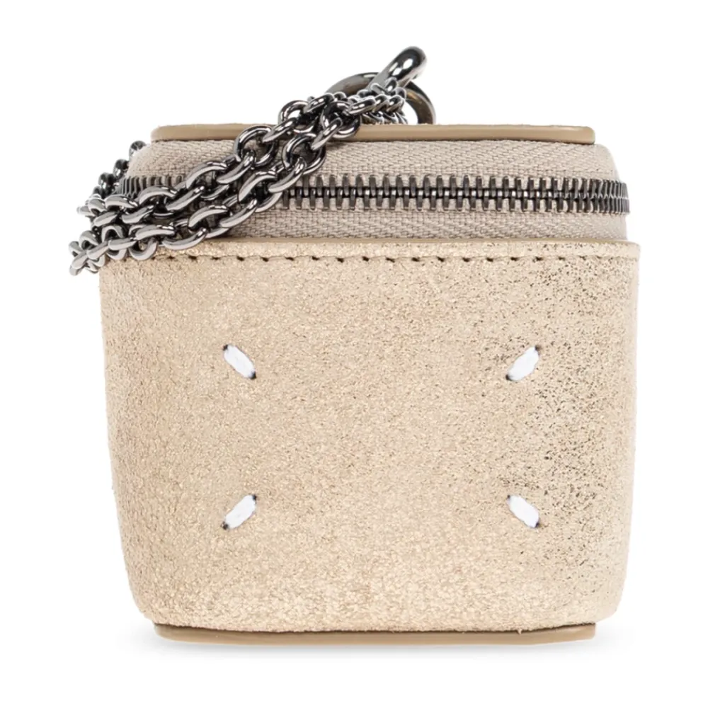 Maison Margiela Bæltetasker*Mini Cube Skuldertaske Beige