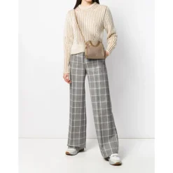 Stella McCartney Håndtasker*Mini Falabella Tote Bag Beige