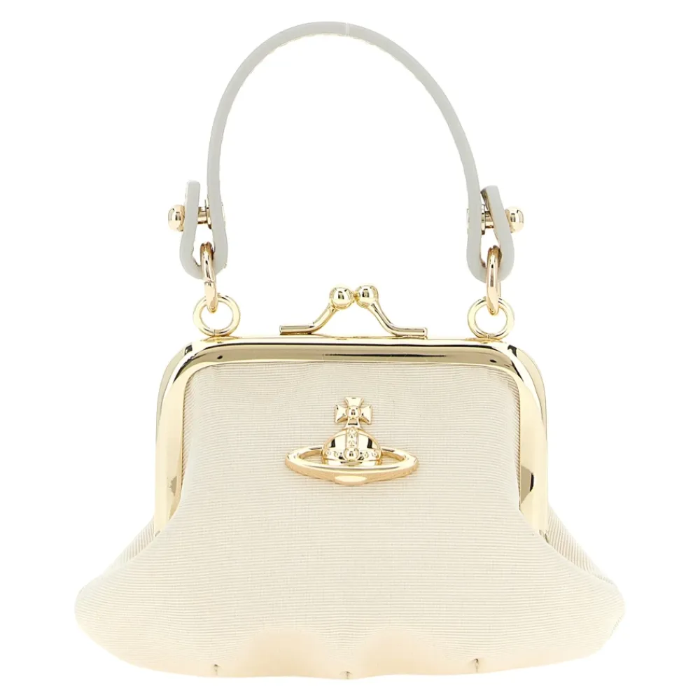 Vivienne Westwood Bæltetasker*Mini Granny Håndtaske Beige