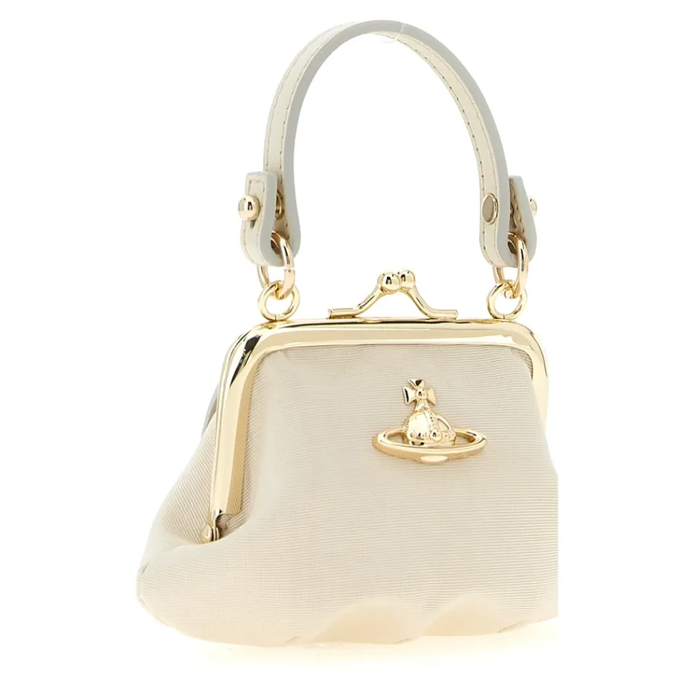 Vivienne Westwood Bæltetasker*Mini Granny Håndtaske Beige