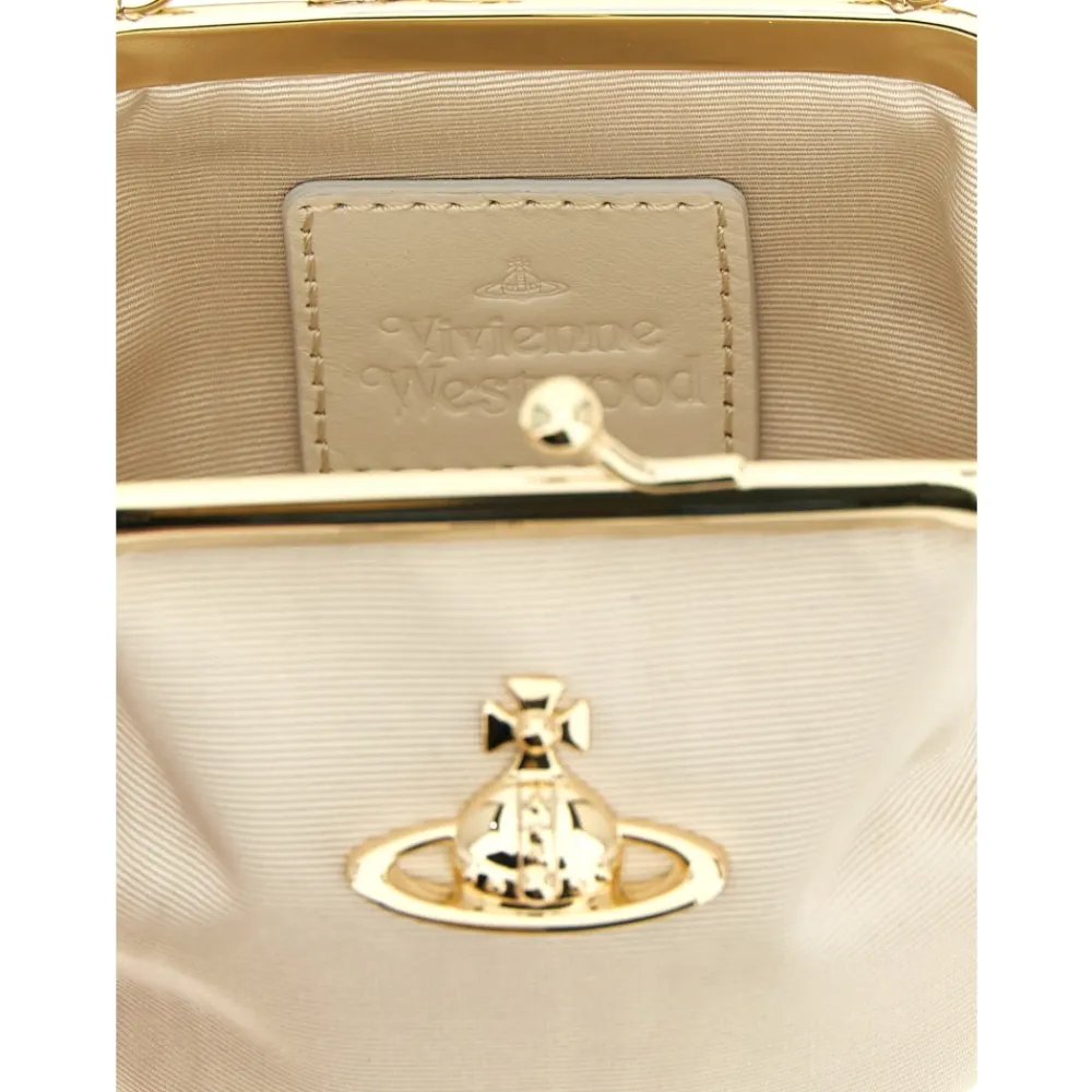 Vivienne Westwood Bæltetasker*Mini Granny Håndtaske Beige