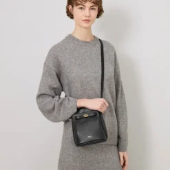 Mulberry Håndtasker*Mini Islington Bucket Taske Sort