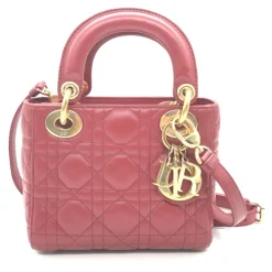 Dior Håndtasker*Mini Lady Håndtaske Pink
