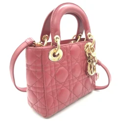 Dior Håndtasker*Mini Lady Håndtaske Pink