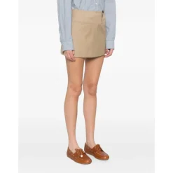 Dunst Nederdele*Mini Nederdel Beige