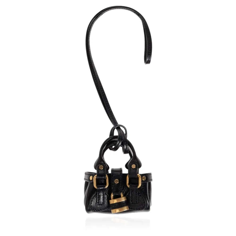 Chloé Tilbehør Til Tasker*Mini Paddington Bag Charm Sort