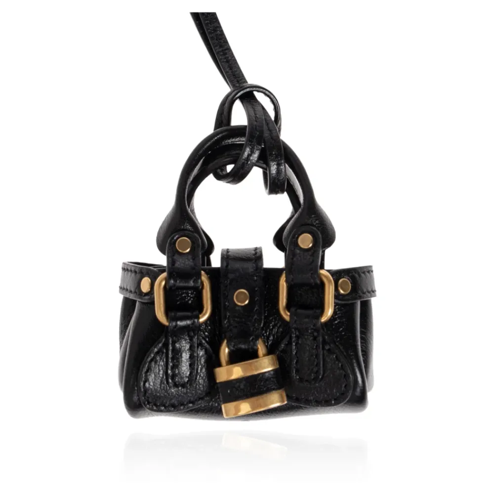 Chloé Tilbehør Til Tasker*Mini Paddington Bag Charm Sort