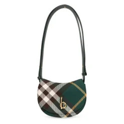Burberry Bæltetasker*Mini Rocking Horse Checked Crossbody Taske Grøn