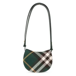 Burberry Bæltetasker*Mini Rocking Horse Checked Crossbody Taske Grøn