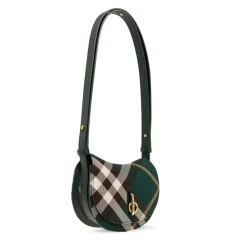 Burberry Bæltetasker*Mini Rocking Horse Checked Crossbody Taske Grøn