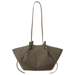 Yuzefi Indkøbstasker*Mochi Suede Tote Bag Grå