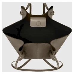 Yuzefi Indkøbstasker*Mochi Suede Tote Bag Grå