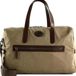 The Bridge Rejsetasker*Moderne rejsetaske i lærred Beige