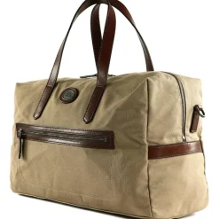 The Bridge Rejsetasker*Moderne rejsetaske i lærred Beige