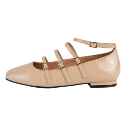 L37 Ballerina Sko*Moderne Stilfuldt Fodtøj og Tilbehør Beige