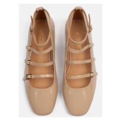 L37 Ballerina Sko*Moderne Stilfuldt Fodtøj og Tilbehør Beige