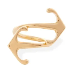 Off White Smykker*Mono Arrow Logo Ring Gul